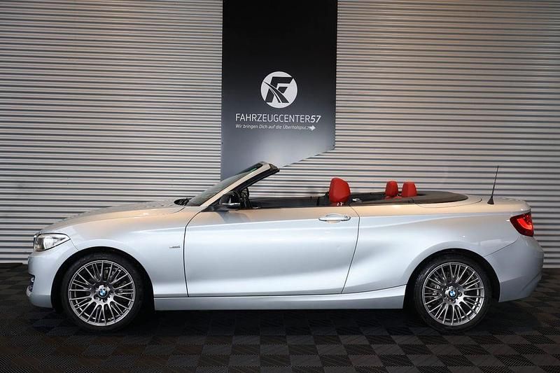 Gebraucht BMW 220 Sport Line 190 PS (139 kW) 2016 Silber Cabrio