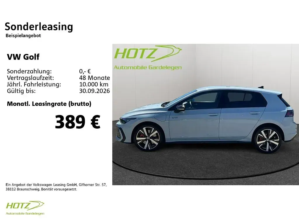 Gebraucht VW Golf VIII Style 272 PS (200 kW) 2025 Crystal ice blue metallic Limousine