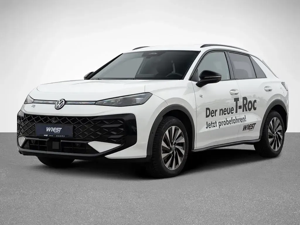 Gebraucht VW T-Roc R-line 150 PS (110 kW) 2025 Weiß SUV