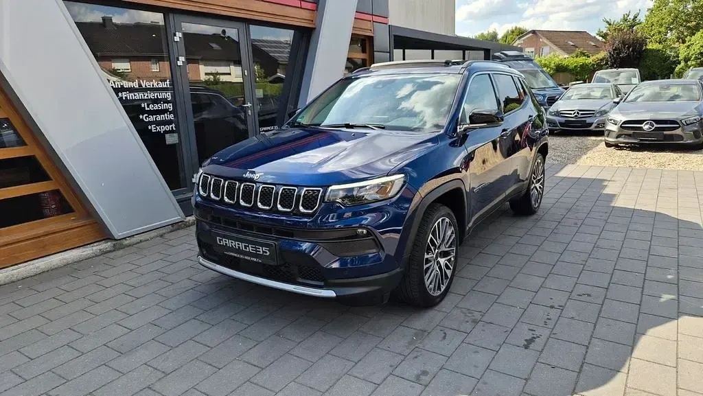 Gebraucht Jeep Compass 80th Anniversary 150 PS (110 kW) 2022 Blau SUV
