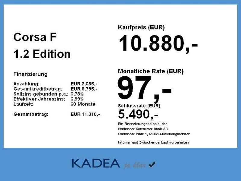 Gebraucht Opel Corsa Edition 75 PS (55 kW) 2023 Kardio rot metallic Kleinwagen