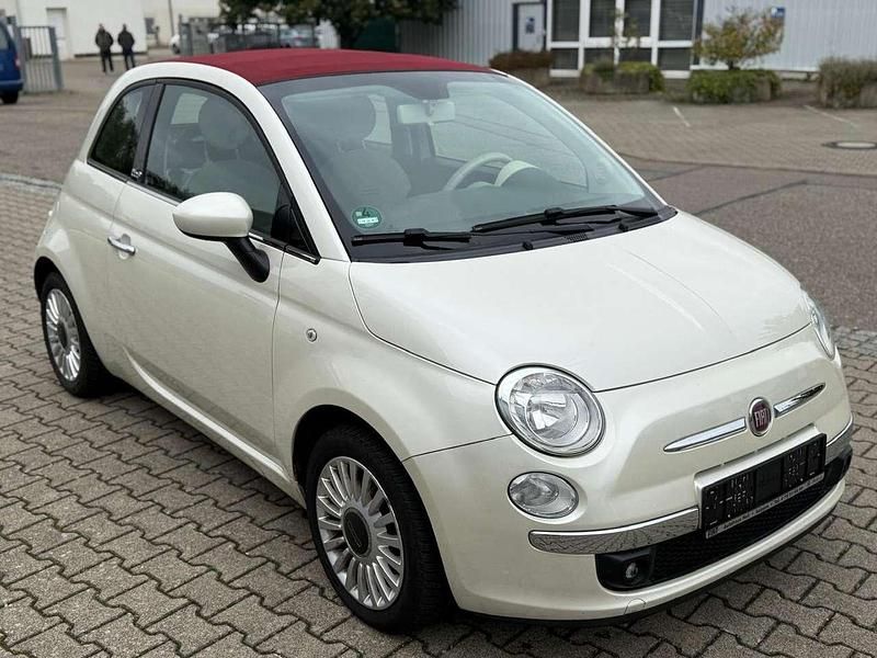 Weiß Gebraucht 2009 Fiat 500C Lounge Cabrio | 5.900 € (Etwas zu teuer) - Bild 1/4