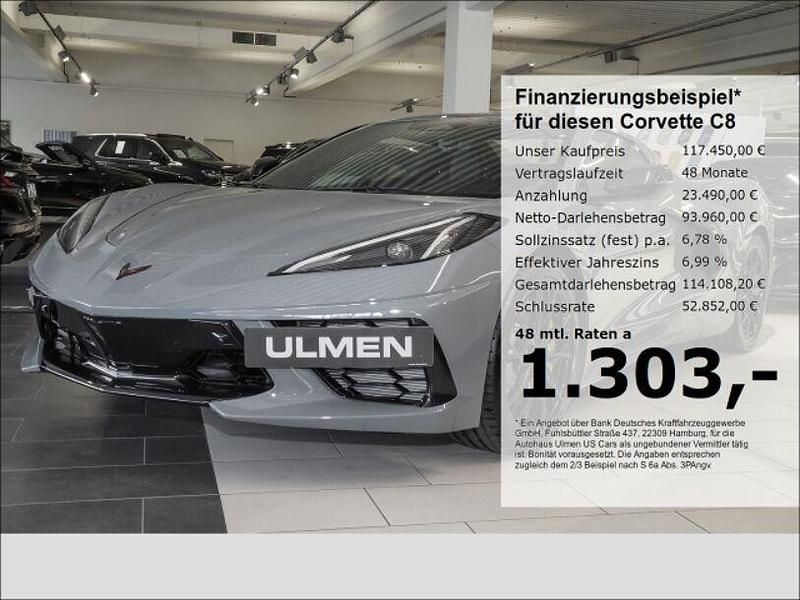 Grau Neu 2025 Corvette C8 | 117.450 € - Bild 1/4