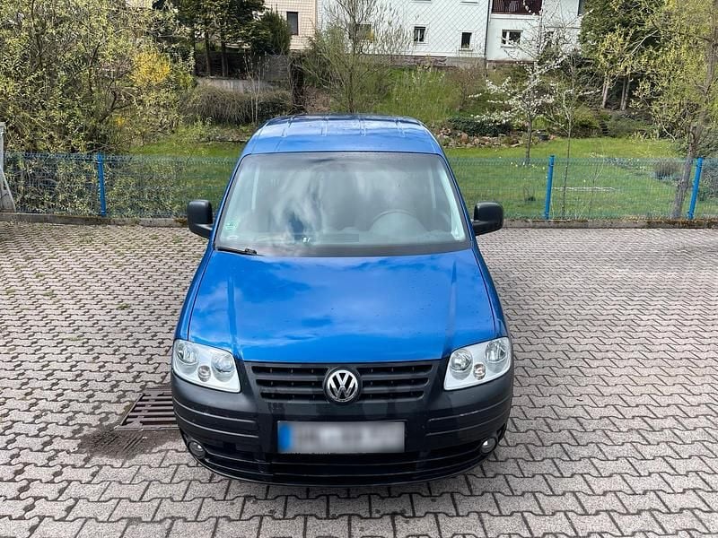 Usata VW Caddy 105 CV (77 kW) 2005 Blu Monovolume