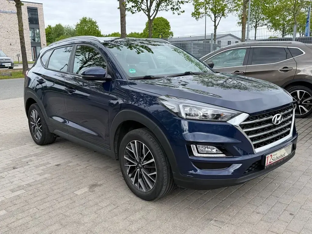 Gebraucht Hyundai Tucson Trend 132 PS (97 kW) 2019 Blau SUV