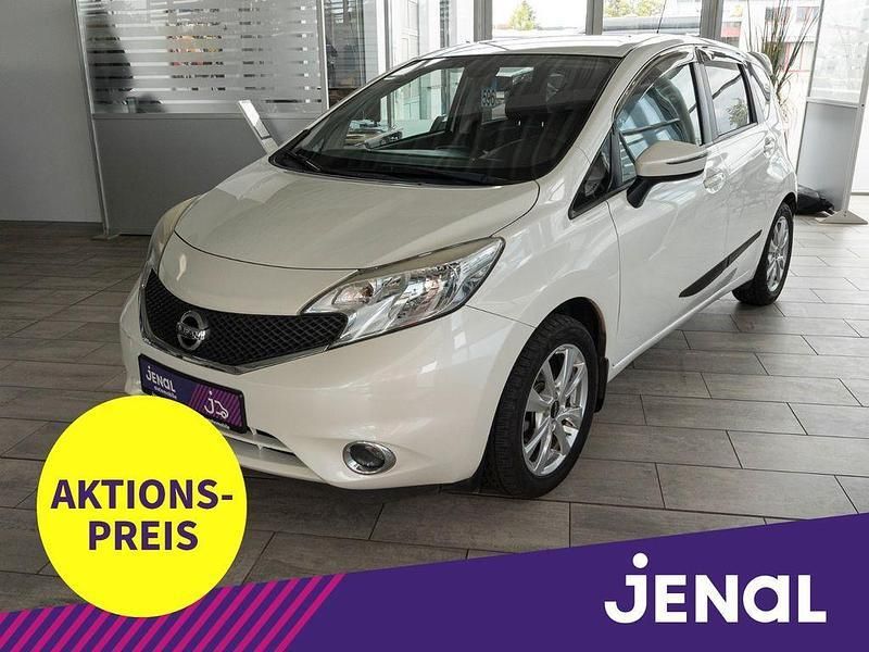 Brilliant white (m) Gebraucht 2014 Nissan Note Acenta Van / Kleinbus | 6.980 € (Fairer Preis) - Bild 1/4