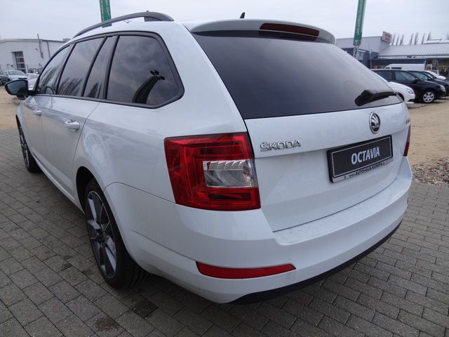 Gebraucht Skoda Octavia Elegance 105 PS (77 kW) 2014 Weiß Kombi