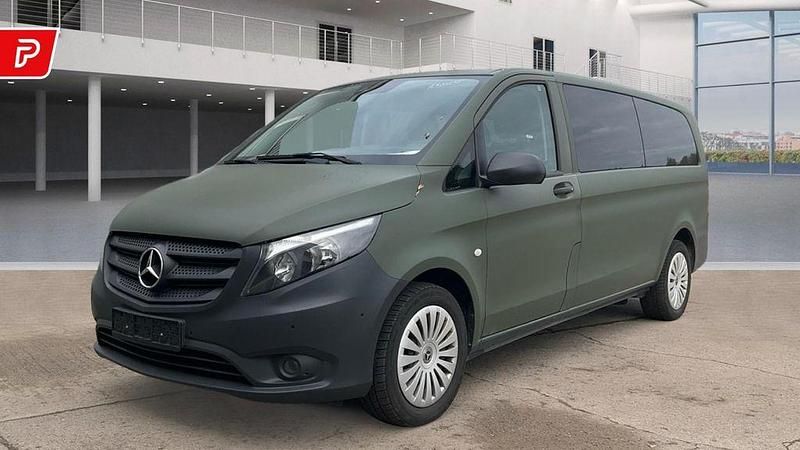 Granitgruen Gebraucht 2021 Mercedes Vito Kombi | 28.840 € (Fairer Preis) - Bild 1/4