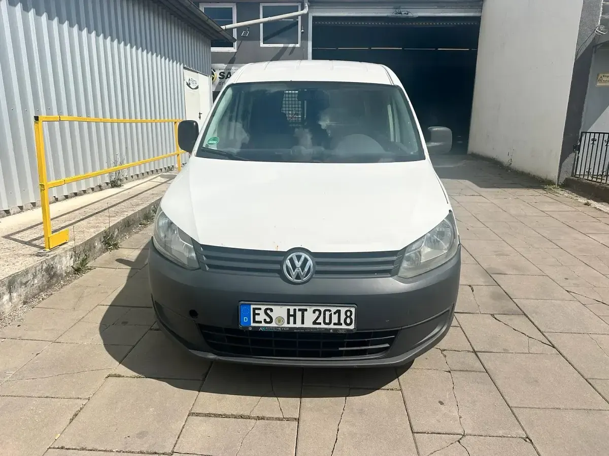 Gebraucht VW Caddy Maxi 105 PS (77 kW) 2013 Weiß Van / Kleinbus