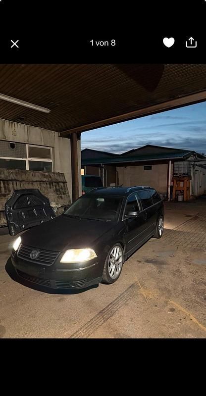 Usata VW Passat 163 CV (119 kW) 2003 Nero Station wagon