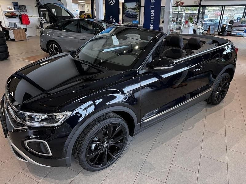 Gebraucht VW T-Roc Cabriolet 150 PS (110 kW) 2024 Schwarz Cabrio