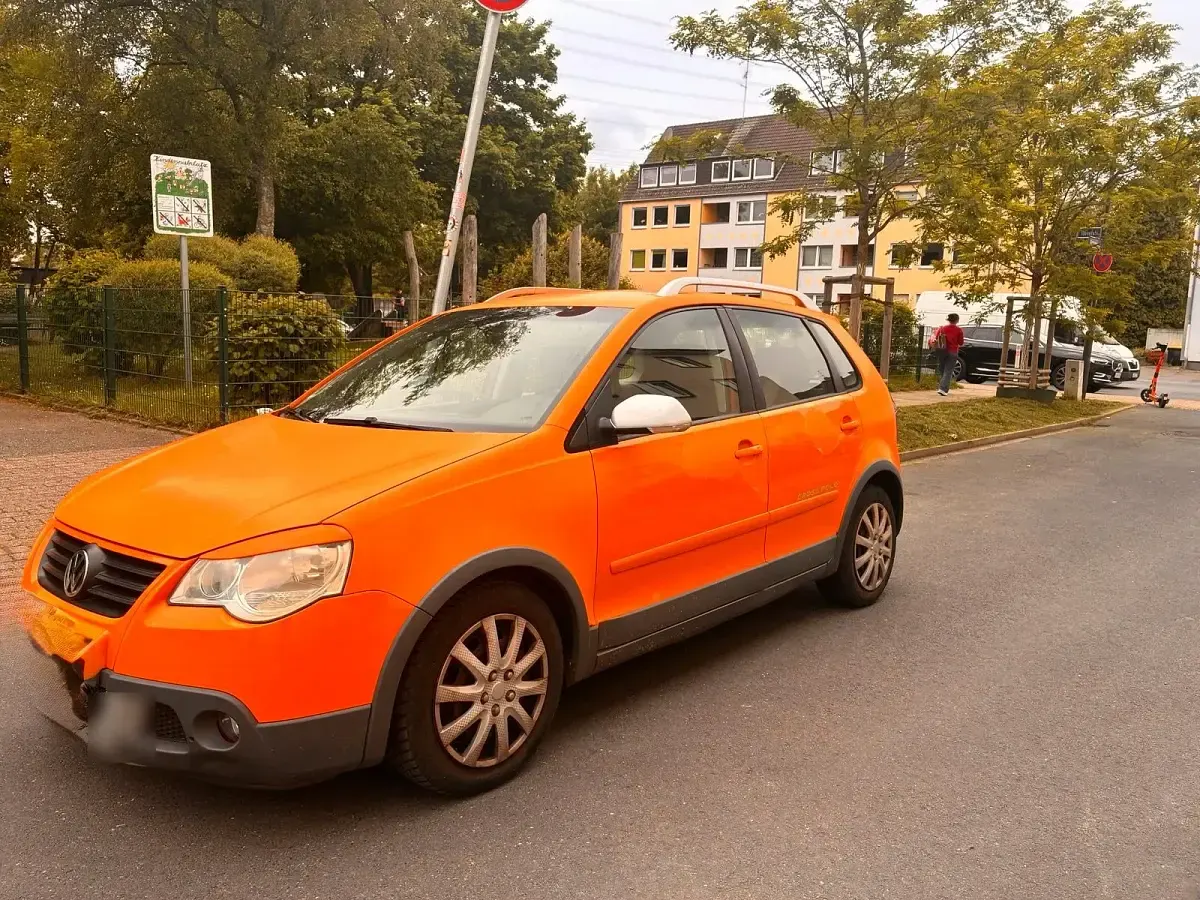 Gebraucht VW Polo Cross 80 PS (58 kW) 2007 Orange Kleinwagen