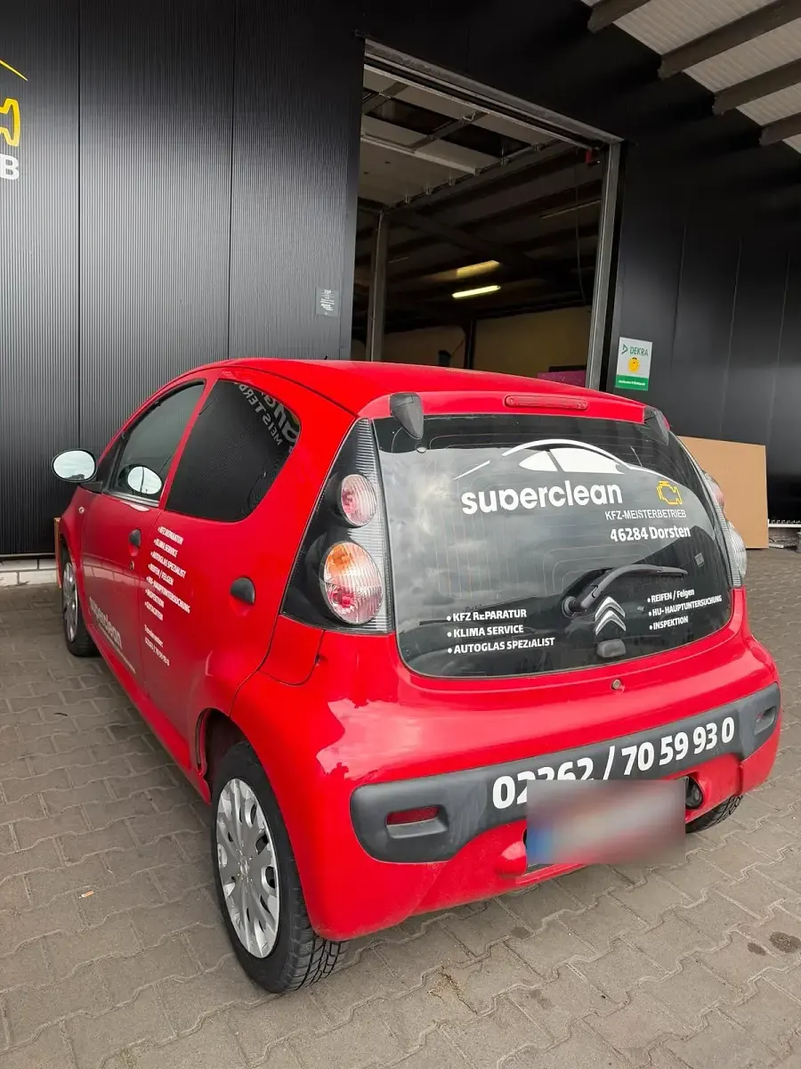 Gebraucht Citroën C1 68 PS (50 kW) 2012 Rot Kleinwagen