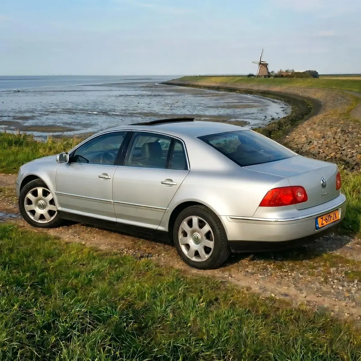 Brugt VW Phaeton 334 HK (245 kW) 2005 Sølv Sedan
