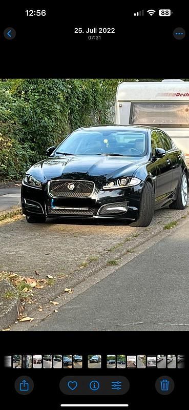 Gebraucht Jaguar XF 275 PS (202 kW) 2012 Schwarz Limousine