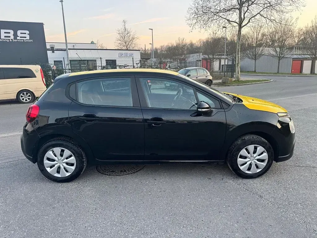 Gebraucht Citroën C3 Live 82 PS (60 kW) 2021 Schwarz Kleinwagen