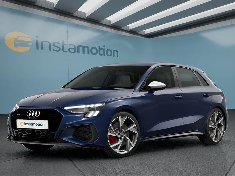 Blau Gebraucht 2022 Audi S3 Limousine | 33.749 € (Fairer Preis) - Bild 1/4