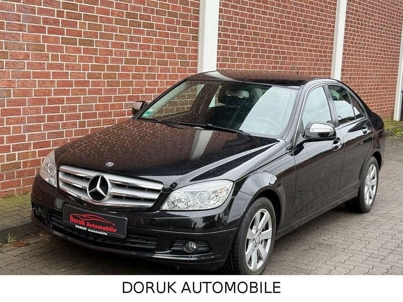 Schwarz Gebraucht 2008 Mercedes C220 Limousine | 6.990 € (Fairer Preis) - Bild 1/4