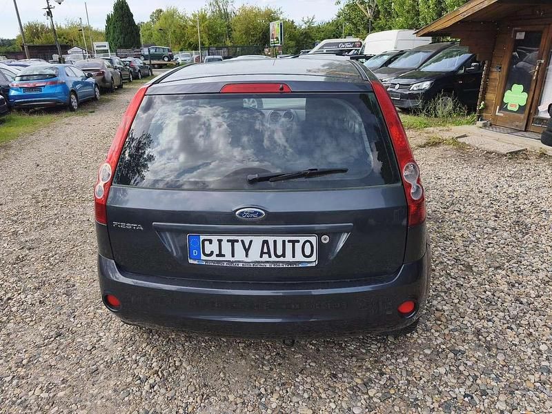 Gebraucht Ford Fiesta Style 80 PS (58 kW) 2007 Royalgrau met. Kleinwagen