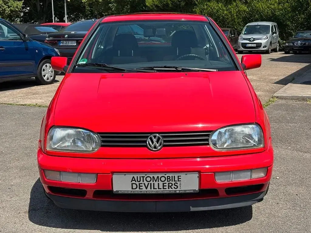 Gebraucht VW Golf III 75 PS (55 kW) 1997 Rot Kleinwagen