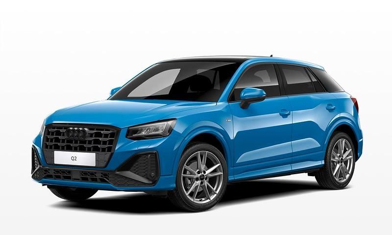 Blau Gebraucht 2022 Audi Q2 S-Line SUV | 29.000 € (Etwas zu teuer) - Bild 1/4