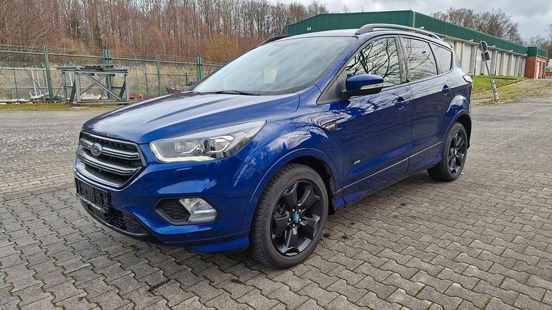 Gebraucht Ford Kuga ST-Line 182 PS (133 kW) 2018 Blau SUV