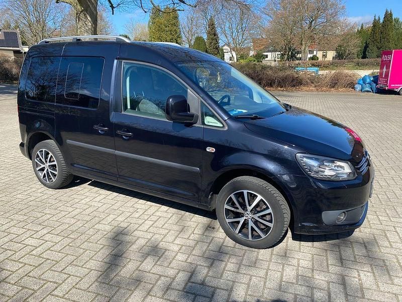 Gebraucht VW Caddy Highline 170 PS (125 kW) 2014 Schwarz Van / Kleinbus