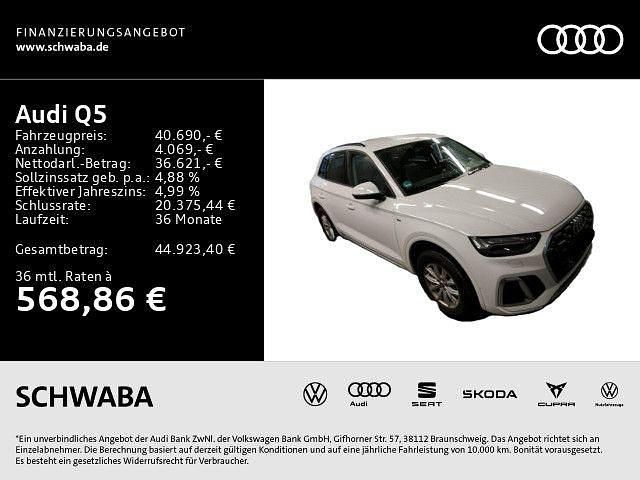 Gebraucht Audi Q5 S-Line 299 PS (219 kW) 2022 Weiß SUV