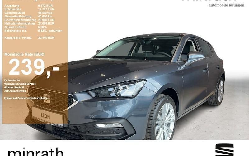 Grau Gebraucht 2025 Seat Leon Style Limousine | 30.440 € (Fairer Preis) - Bild 1/4