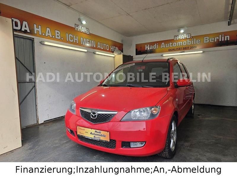 Gebraucht Mazda 2 Exclusive 80 PS (58 kW) 2003 Rot Kleinwagen