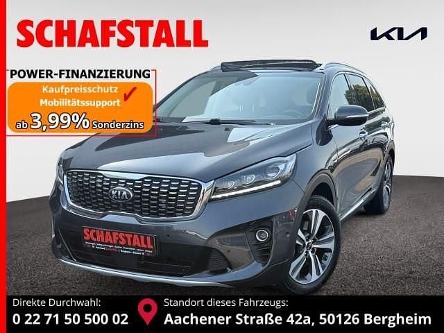 Grau (glittergrau met. 3d) Gebraucht 2020 Kia Sorento Platinum Edition SUV | 32.979 € (Fairer Preis) - Bild 1/3