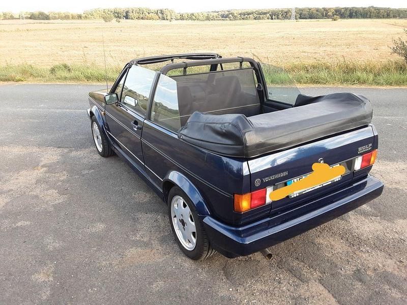 Blau Gebraucht 1992 VW Golf Cabriolet Cabrio | 10.800 € - Bild 1/4