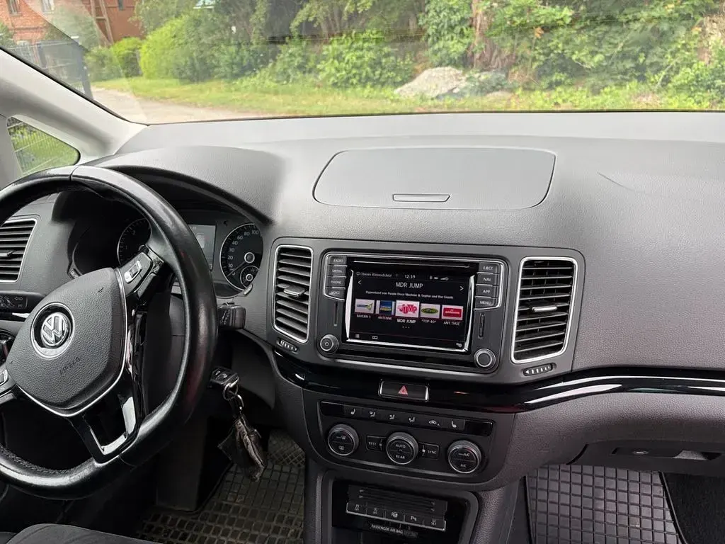 Gebraucht VW Sharan Highline 150 PS (110 kW) 2017 Blau Van / Kleinbus