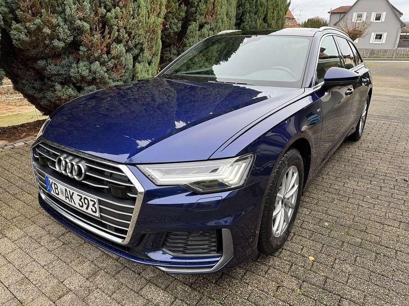 Blau Gebraucht 2021 Audi A6 S-Line Kombi | 35.700 € (Fairer Preis) - Bild 1/4