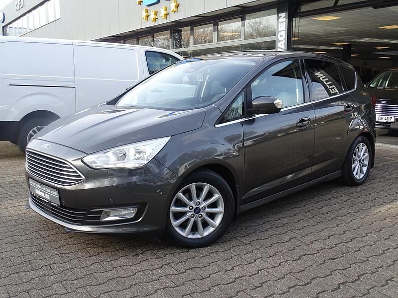 Gebraucht Ford C-MAX Titanium 125 PS (91 kW) 2016 Grau metallic Van / Kleinbus