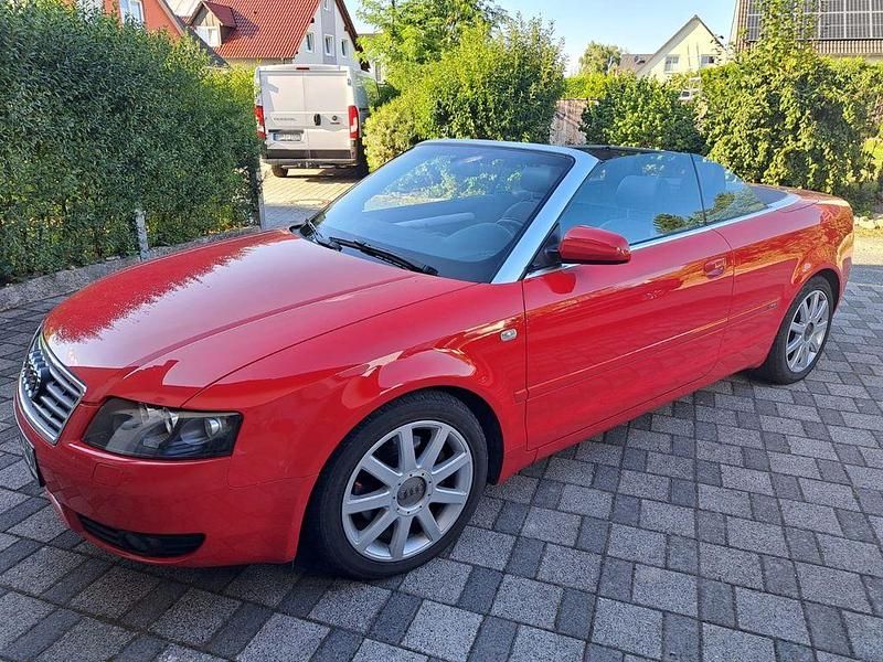 Rot Gebraucht 2005 Audi A4 Cabriolet S-Line Cabrio | 5.999 € (Etwas zu teuer) - Bild 1/4