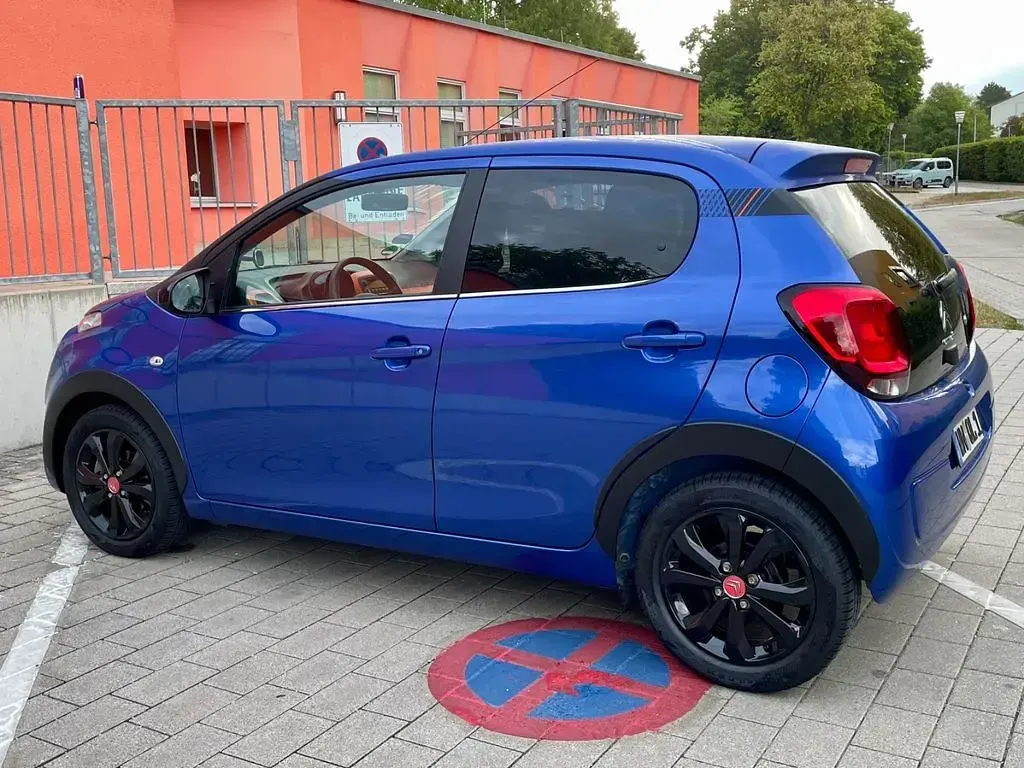 Gebraucht Citroën C1 72 PS (52 kW) 2018 Blau Kleinwagen