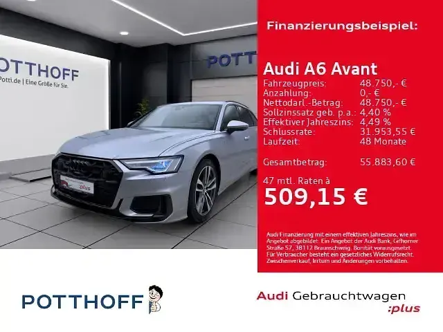 Gebraucht Audi A6 S-Line 299 PS (219 kW) 2025 Kombi