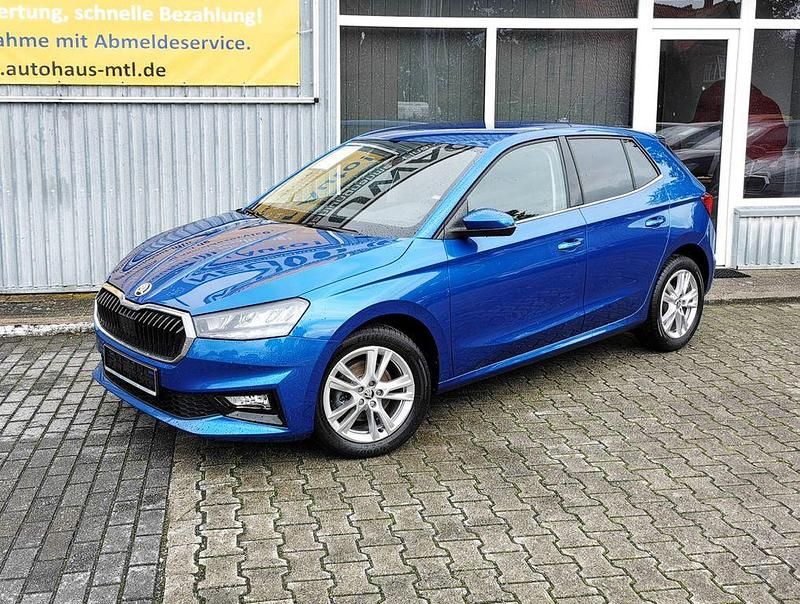 Gebraucht Skoda Fabia Selection 116 PS (85 kW) 2024 Blau Limousine