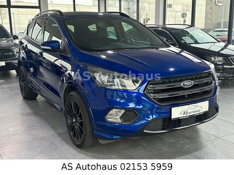 Blau Gebraucht 2017 Ford Kuga ST-Line SUV | 15.950 € (Fairer Preis) - Bild 1/4