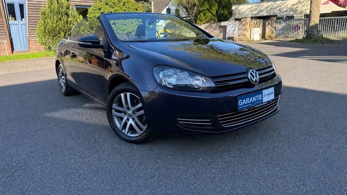 Gebraucht VW Golf Cabriolet 105 PS (77 kW) 2013 Violett Cabrio