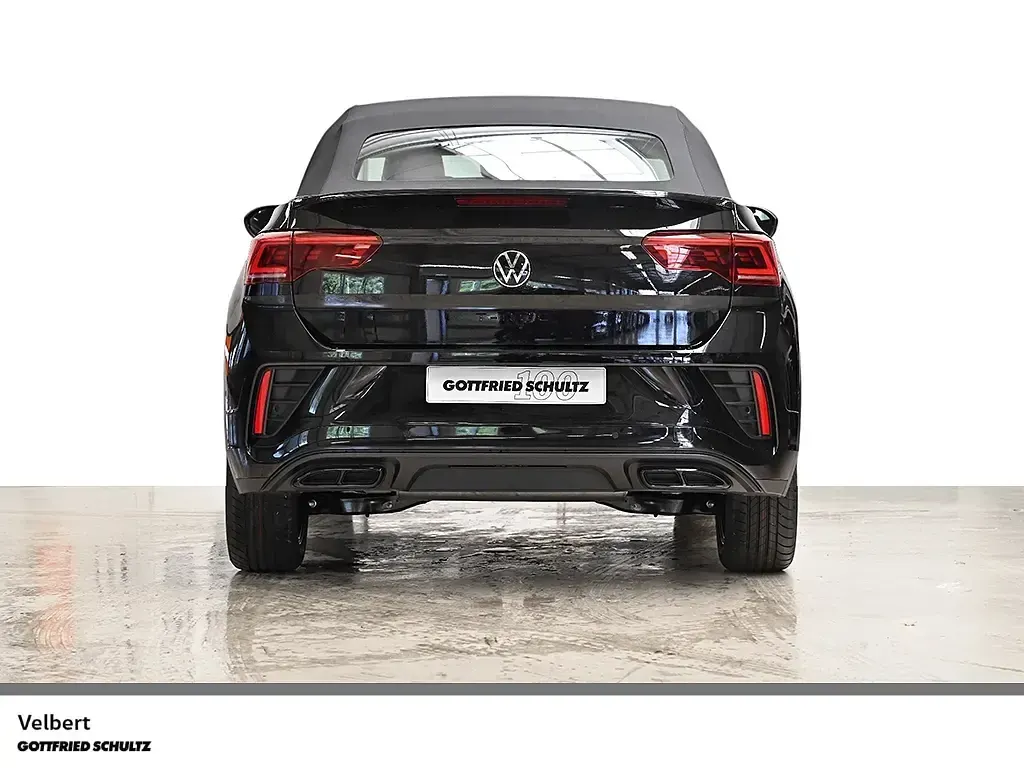 Neu VW T-Roc Cabriolet R-line 150 PS (110 kW) 2026 Schwarz Cabrio