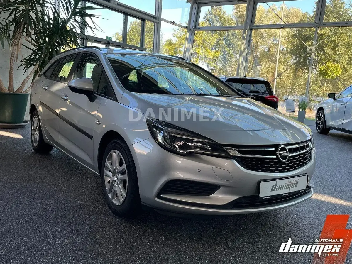 Gebraucht Opel Astra Edition 110 PS (80 kW) 2019 Silber Kombi