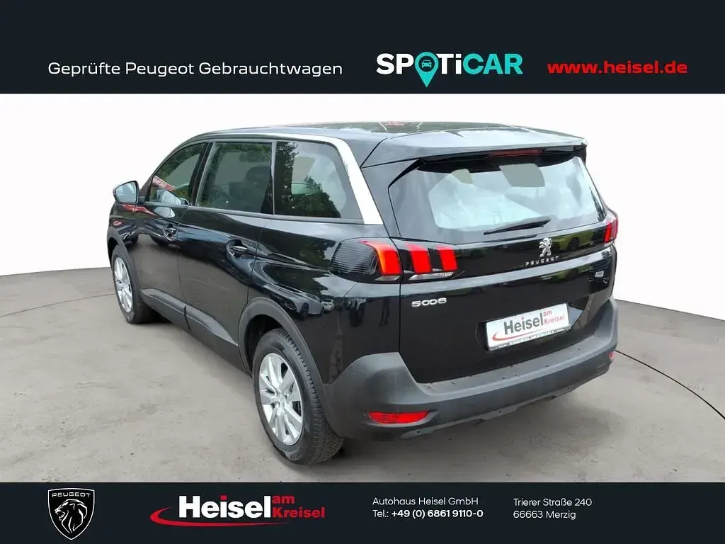 Gebraucht Peugeot 5008 Active 131 PS (96 kW) 2023 Schwarz SUV