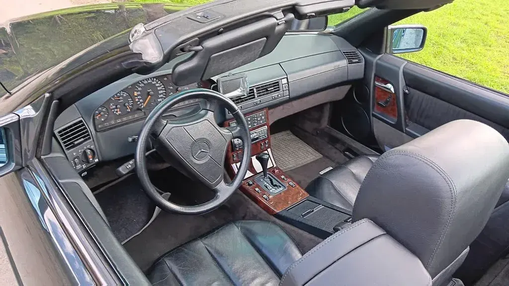 Gebraucht Mercedes SL500 320 PS (235 kW) 1994 Schwarz Cabrio
