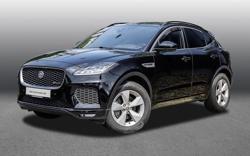 Gebraucht Jaguar E-Pace R-Dynamic 163 PS (119 kW) 2019 Santorini black (schwarz) (schwarz) SUV