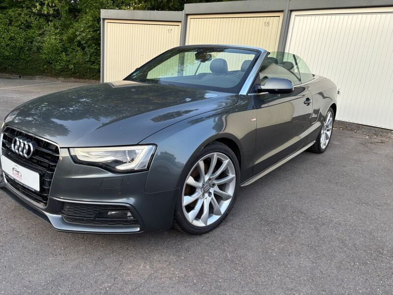 Grau Gebraucht 2014 Audi A5 Cabriolet Sport Cabrio | 19.900 € (Fairer Preis) - Bild 1/4