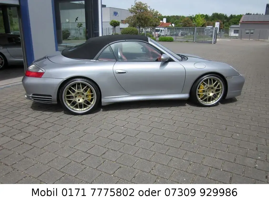 Gebraucht Porsche 996 320 PS (235 kW) 2004 Silber Cabrio