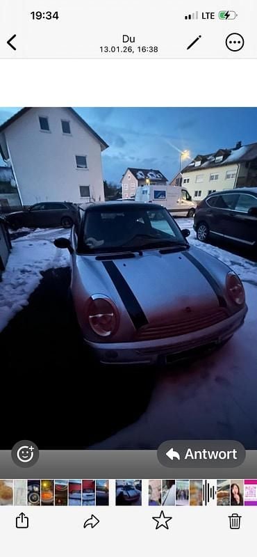 Gebraucht Mini Cooper 115 PS (84 kW) 2003 Silber Kleinwagen