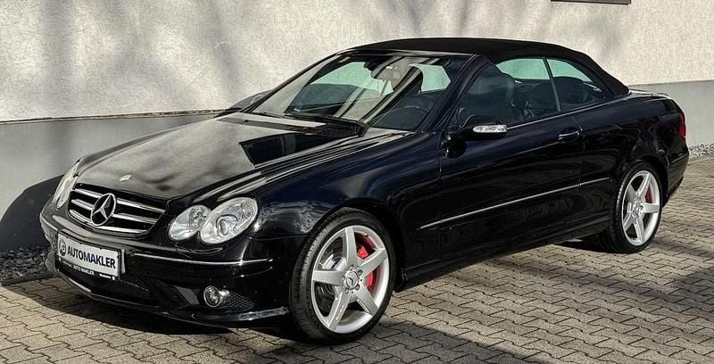Gebraucht Mercedes CLK350 AMG 272 PS (200 kW) 2008 Schwarz Cabrio